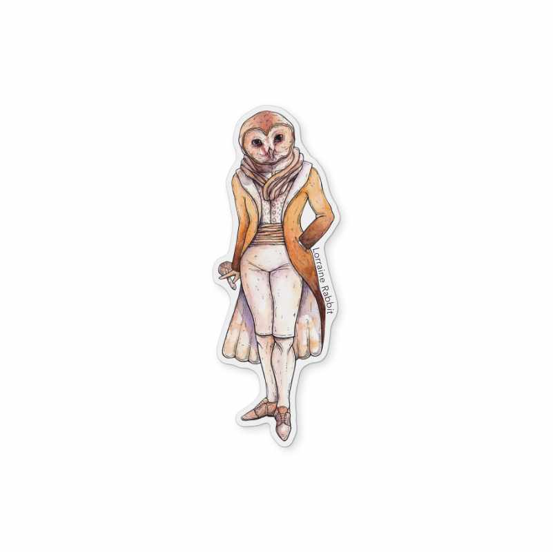 White Baron - sticker