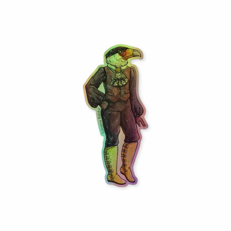 Baron Caracara sticker
