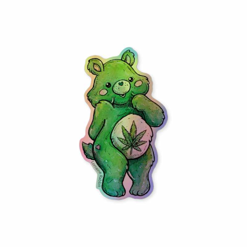 Medicine Bears - Holographic Sticker