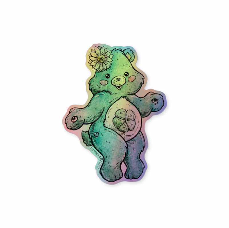 Medicine Bears - Holographic Sticker