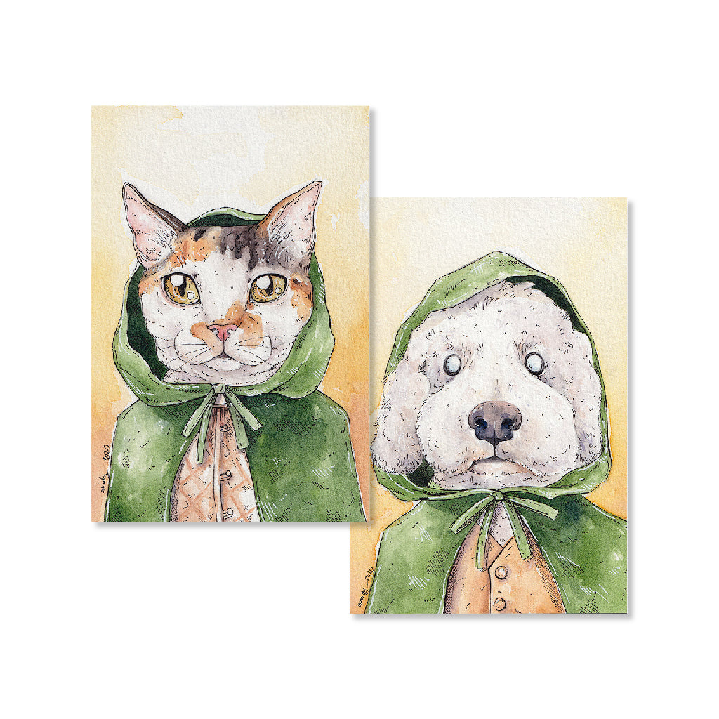 anthropomorphic portrait