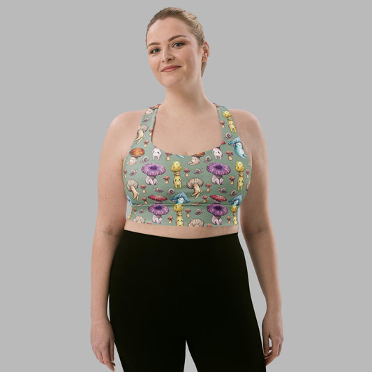 Happy Shrooms - Sports Bra