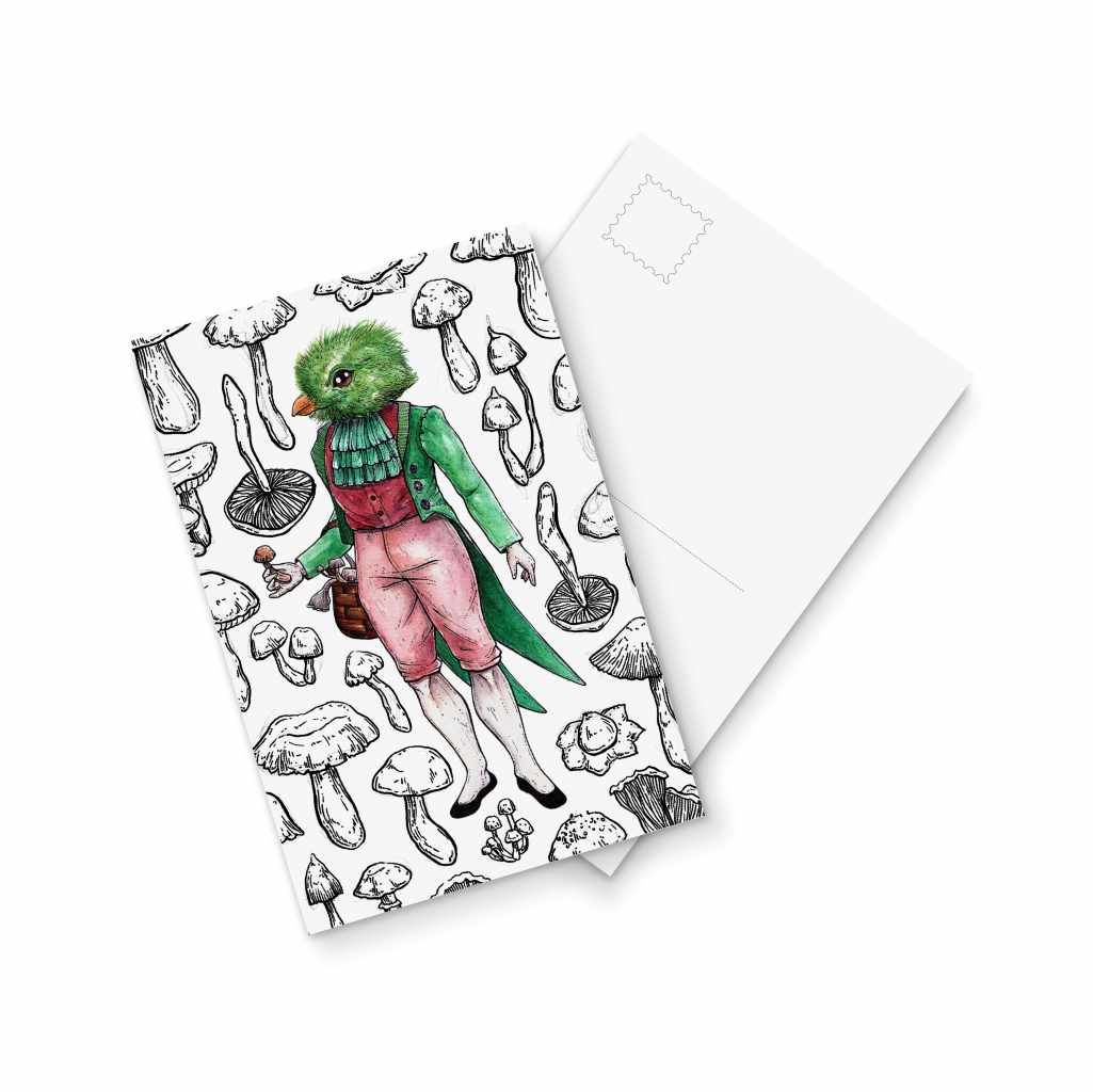 Quetzali - Postcard