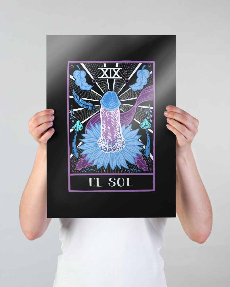 El Sol - print A3