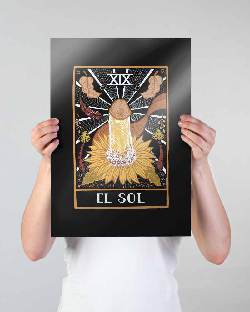 El Sol - print A3