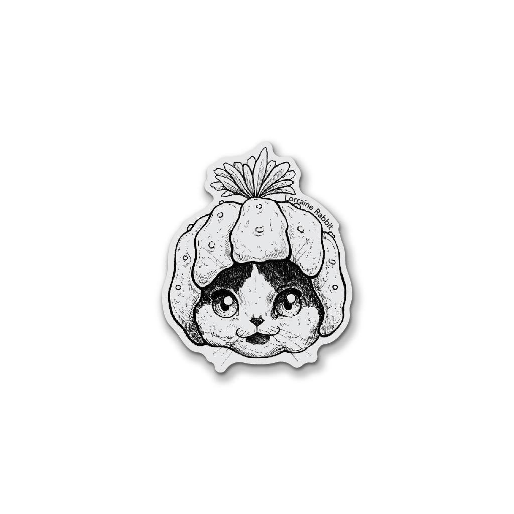 Peyote cat - sticker