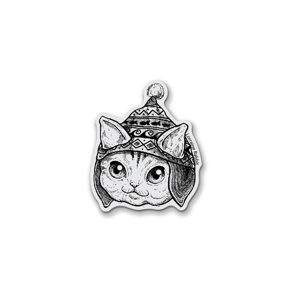 Peruvian cat - sticker