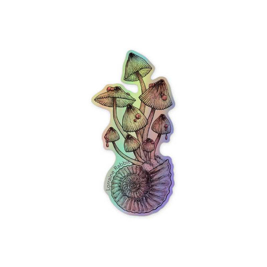 Bleeding Mycena- sticker