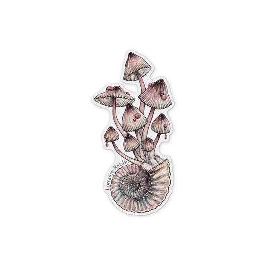 Bleeding Mycena- sticker