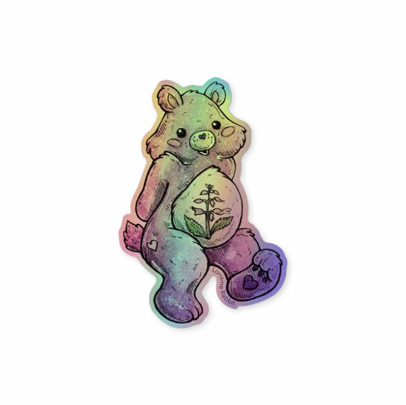 Medicine Bears - Holographic Sticker