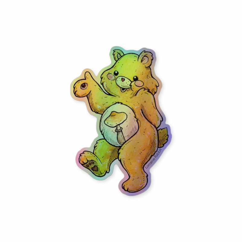 Medicine Bears - Holographic Sticker
