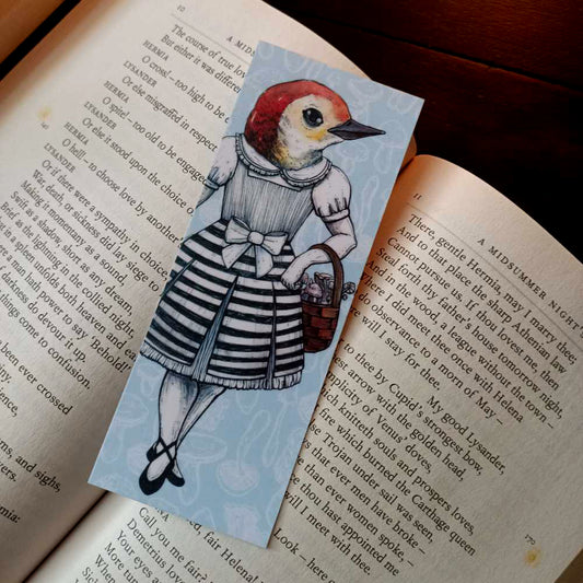 Lady Woodpecker - Bookmark