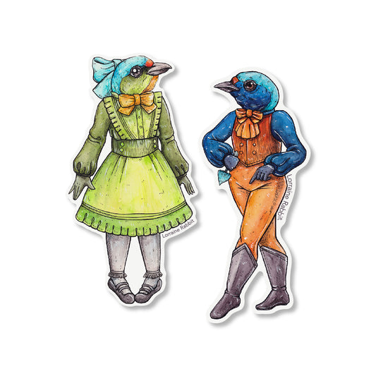 Marquis and Marchioness Elegant sticker