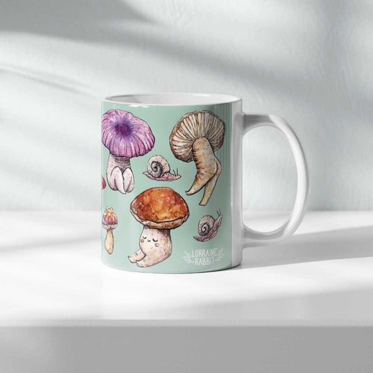 Happy Mushrooms - Mug