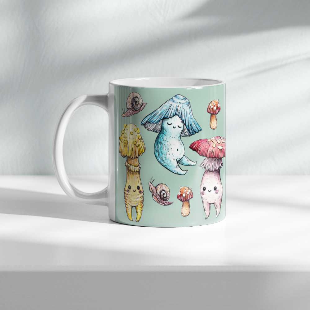 Honguitos felices - Taza