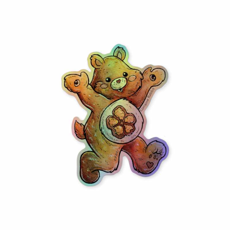 Medicine Bears - Holographic Sticker