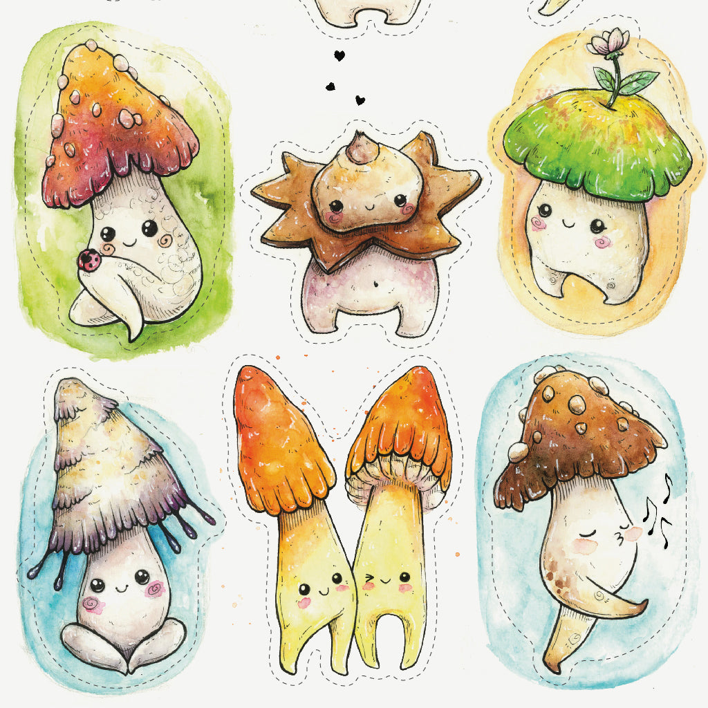 Happy mushrooms 02