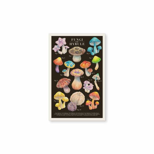 Fungi of Hyrule - print (oscuro)