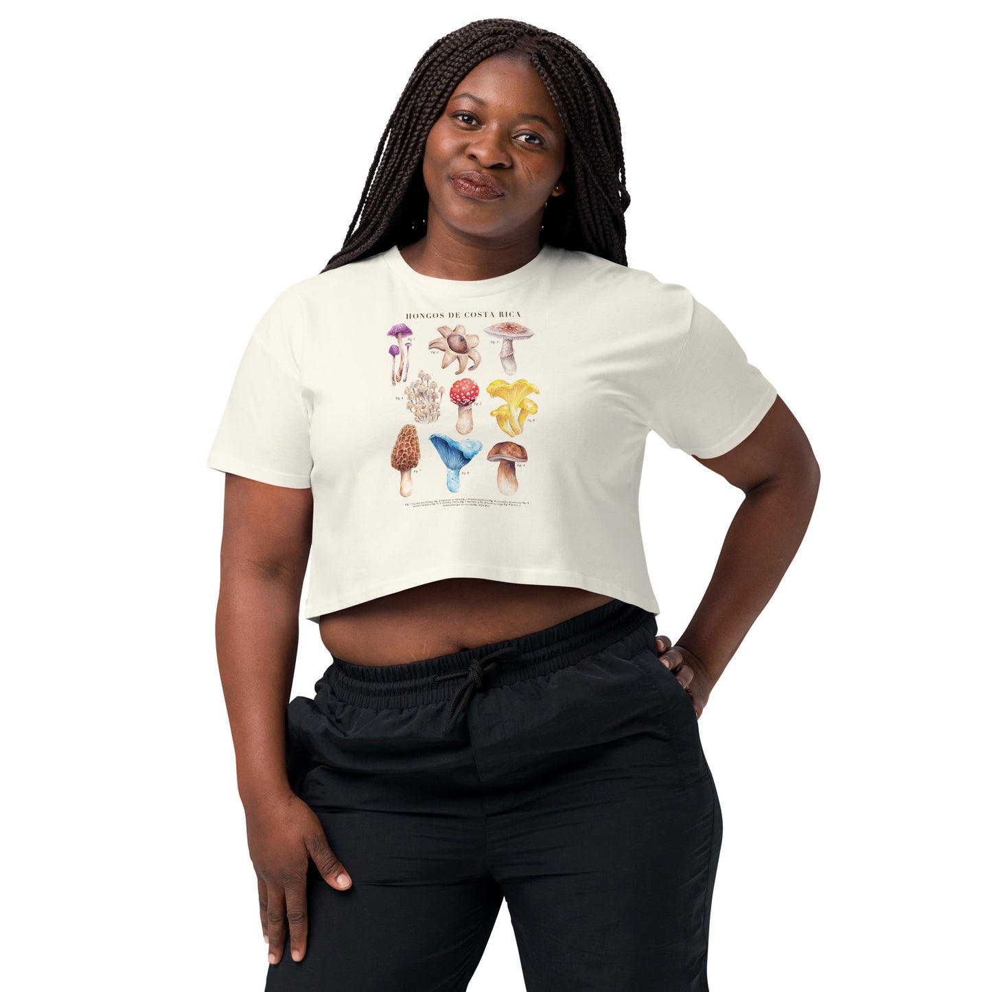 Hongos de Costa Rica - Women’s crop top